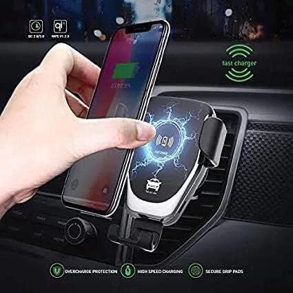 Fast Wireless Car Charger Gravity Holder