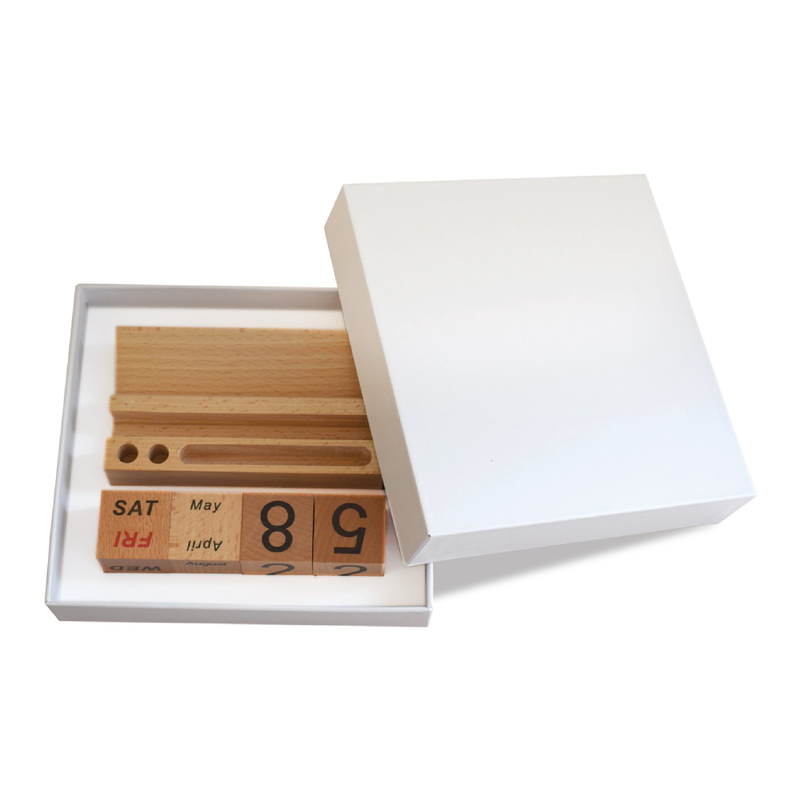 AEF 02 WOOD CALENDAR BLOCKS